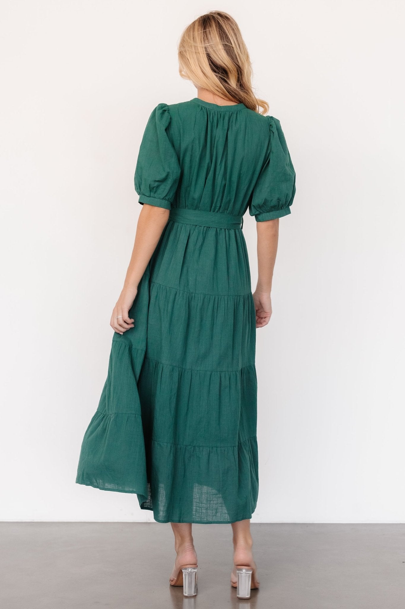 Camille Maxi Dress | Vintage Green