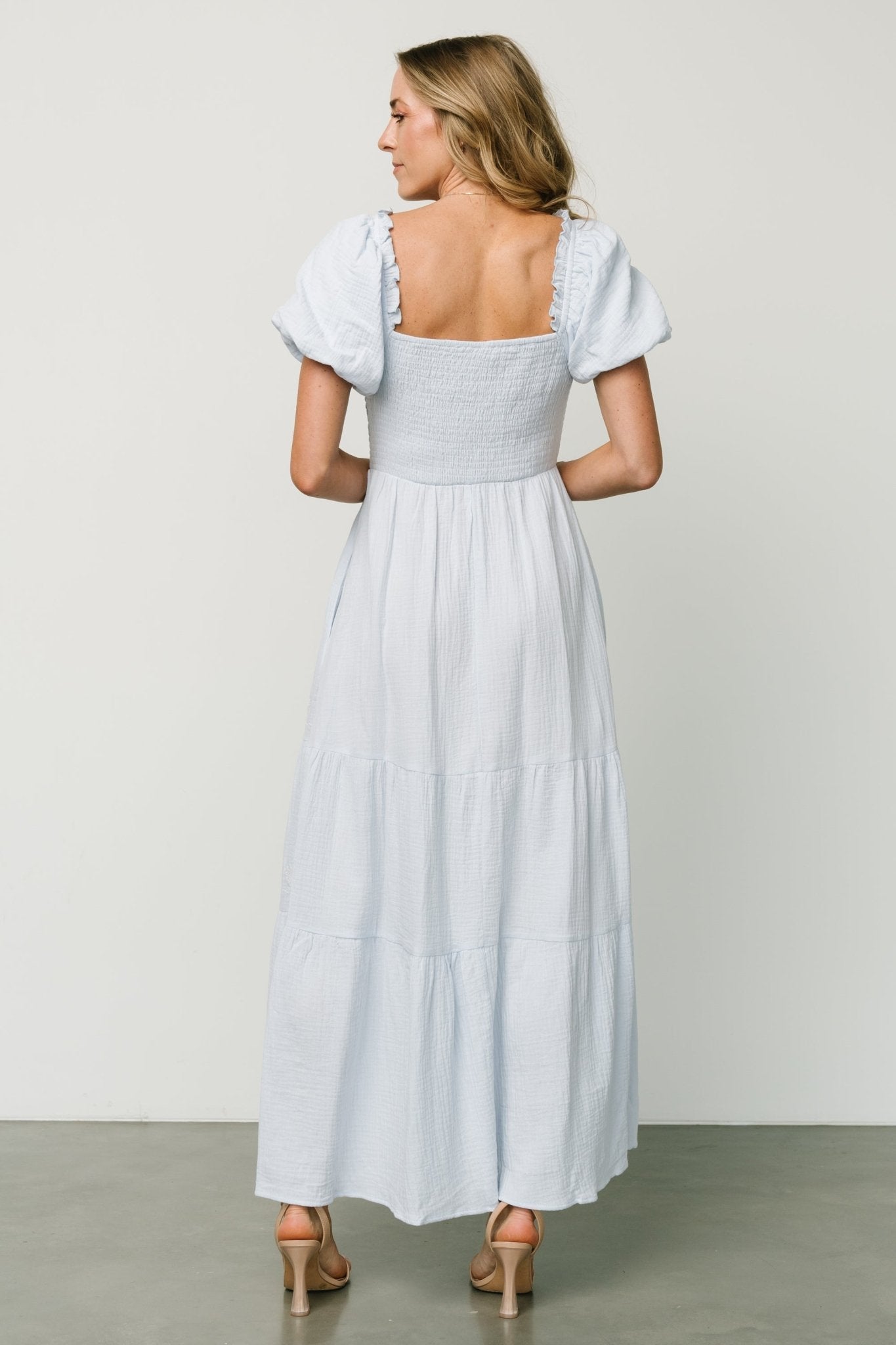 Carrington Maxi Dress | Light Blue