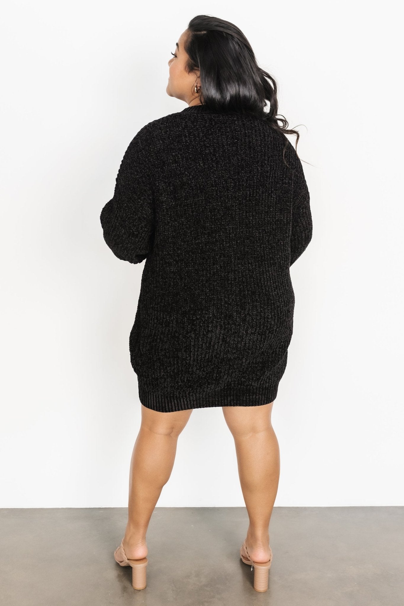 Christa Sweater Dress | Black