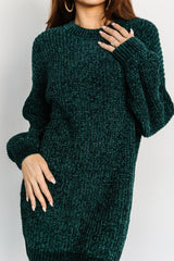 Christa Sweater Dress | Emerald