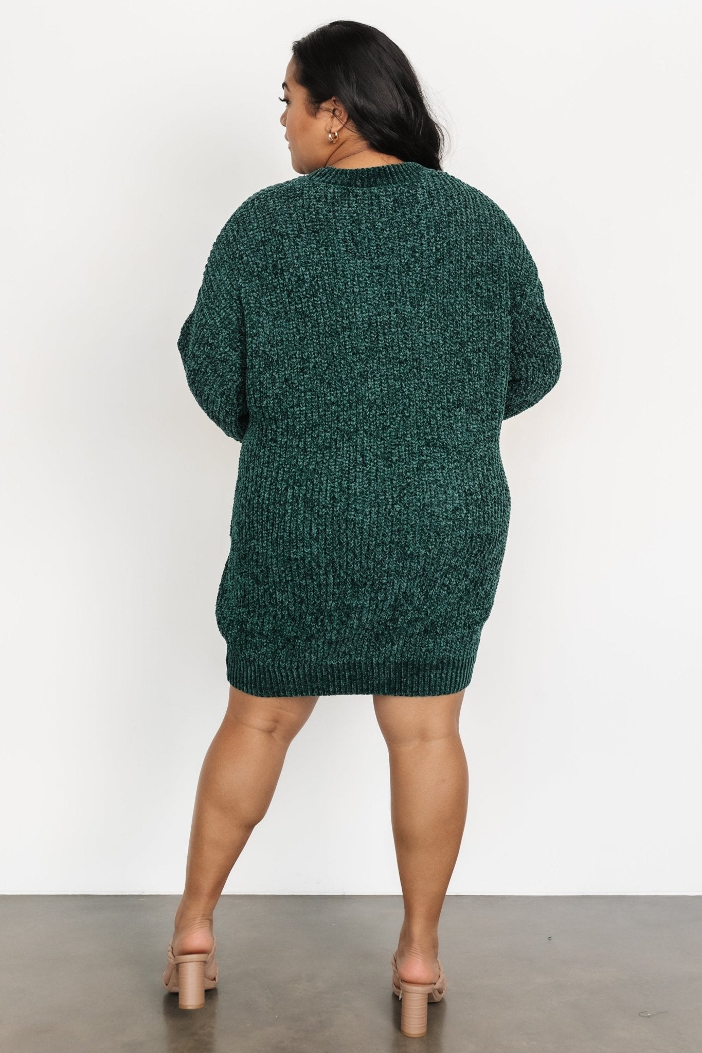 Christa Sweater Dress | Emerald