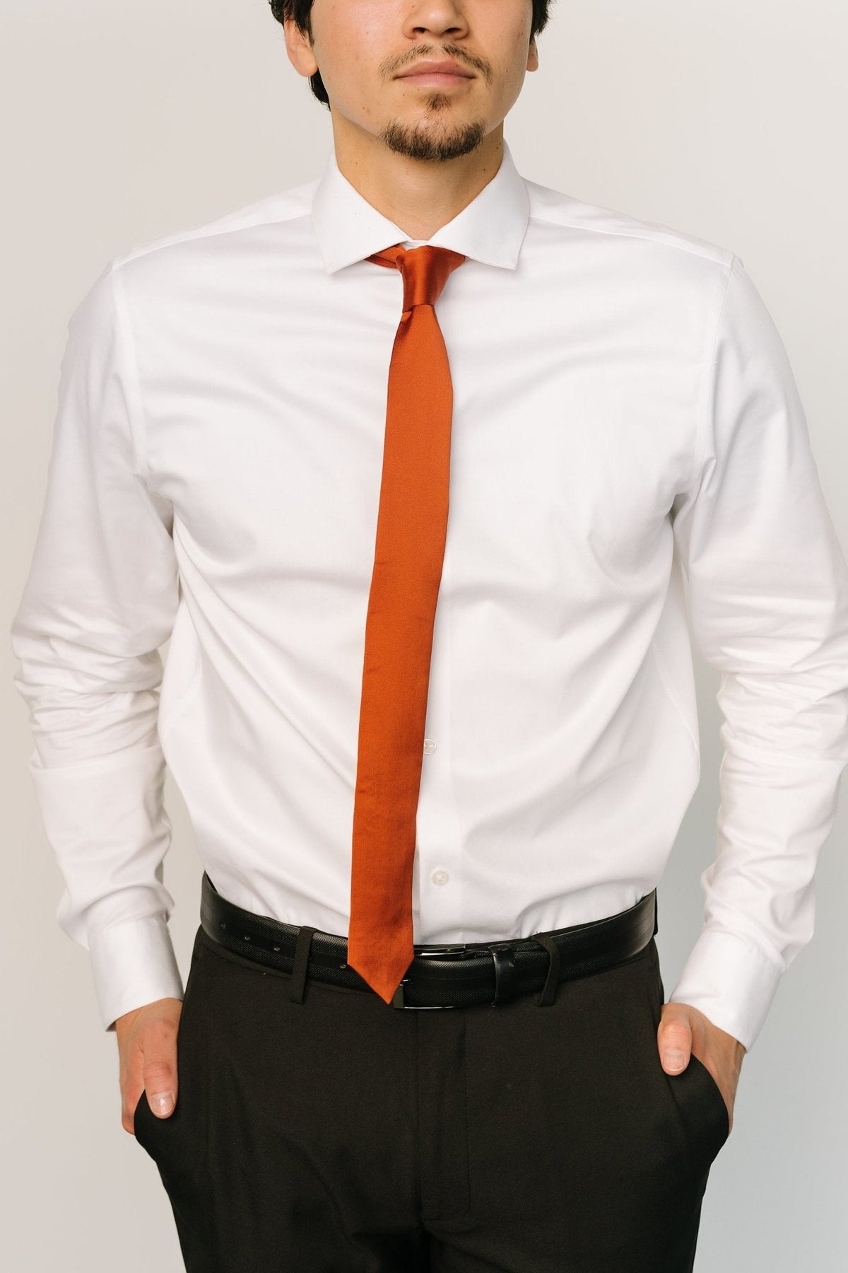 Classic Satin Tie | Spice