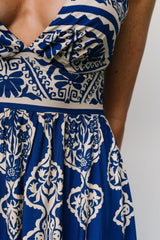 Davinah V Neck Maxi Dress | Blue Print