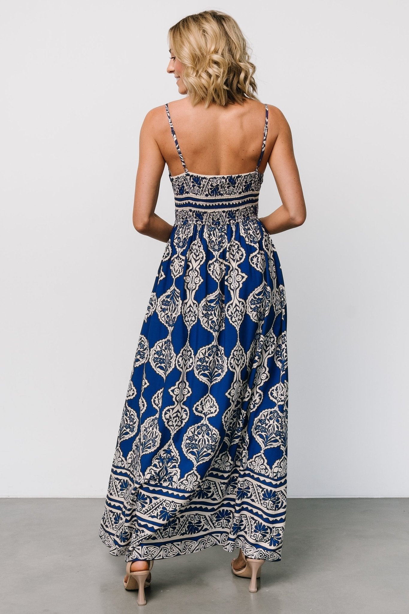Davinah V Neck Maxi Dress | Blue Print