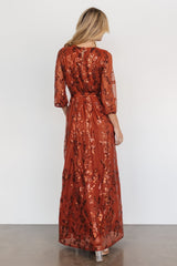 Destiny Sequin Maxi Dress | Cinnamon