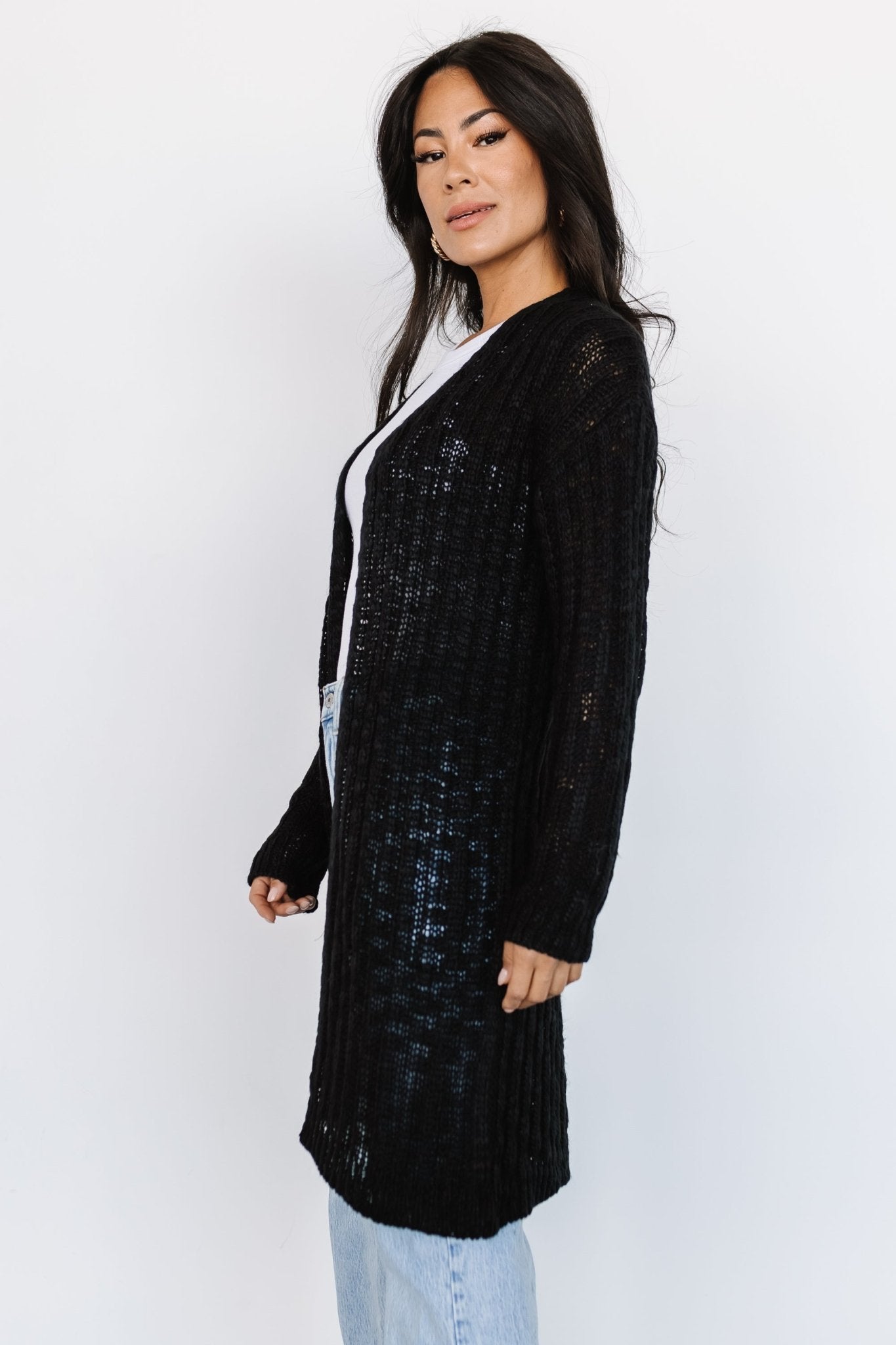 Devman Knit Cardigan | Black