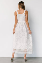 Evangeline Lace Dress | Off White