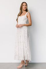 Evangeline Lace Dress | Off White