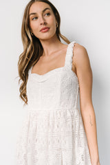 Evangeline Lace Dress | Off White