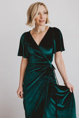 Fabric Swatch - Meghan Velvet | Emerald