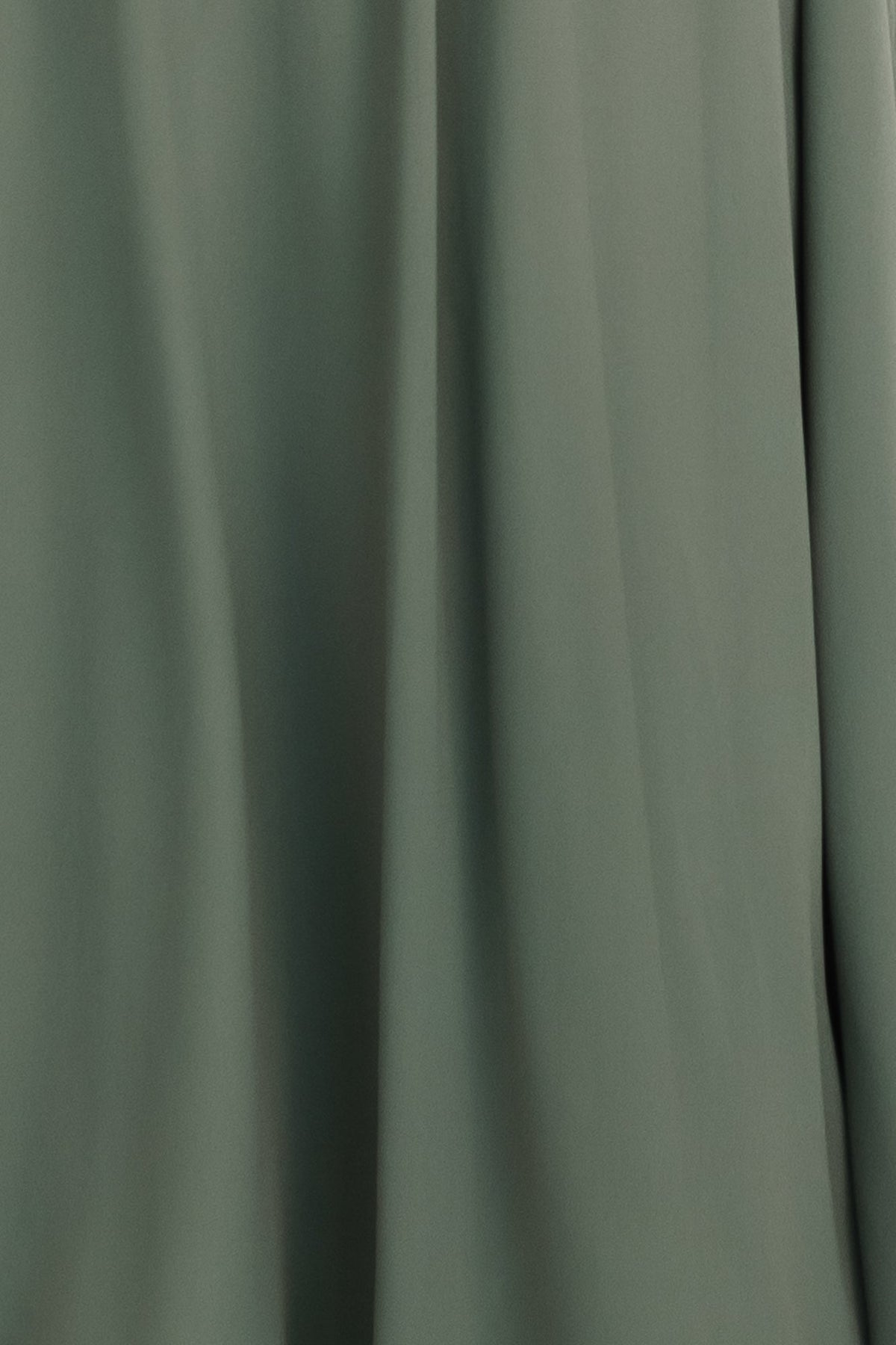 Fabric Swatch - Naomi Chiffon | Dark Sage