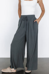 Florence Textured Pants | Olive