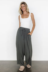 Florence Textured Pants | Olive