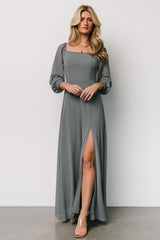Giselle Maxi Dress | Dusty Blue