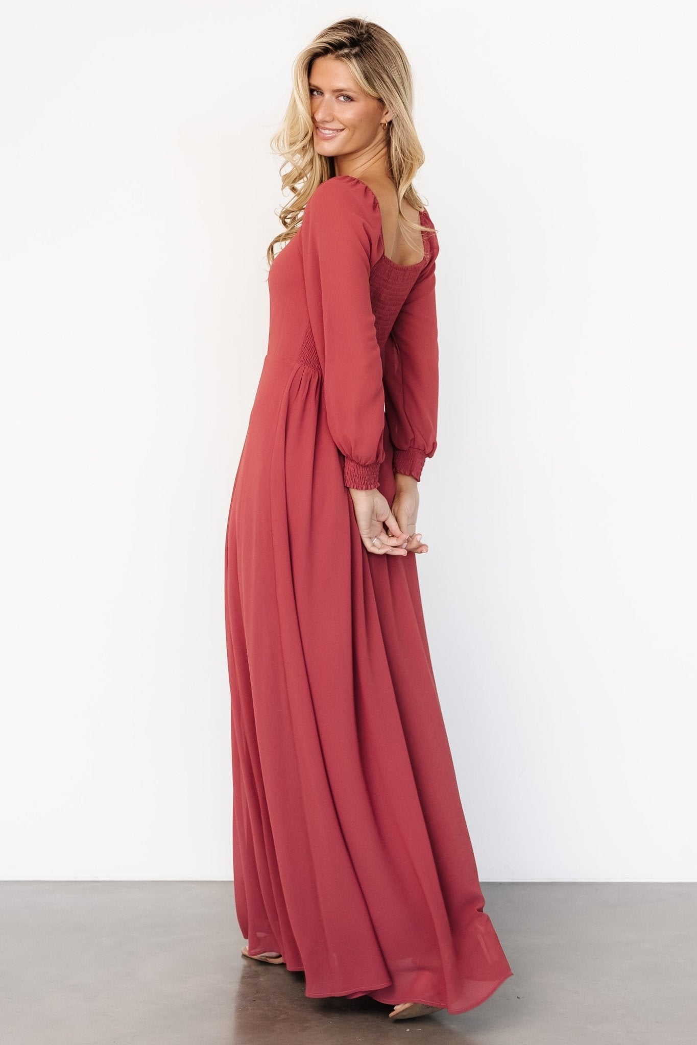 Giselle Maxi Dress | Terracotta