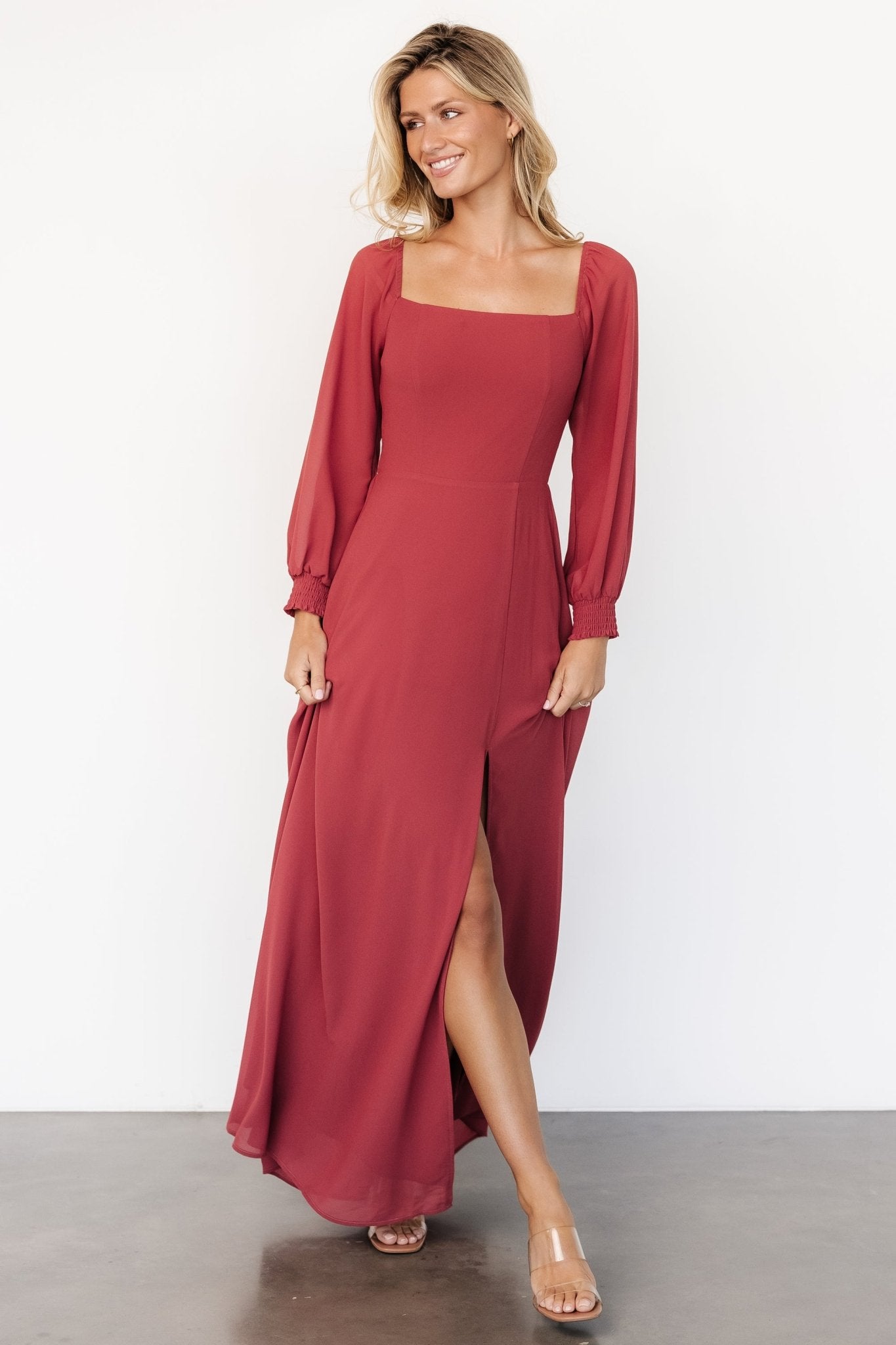 Giselle Maxi Dress | Terracotta