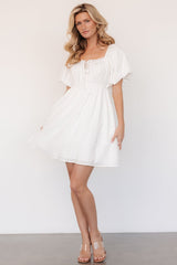 Hilaree Short Dress | Off White