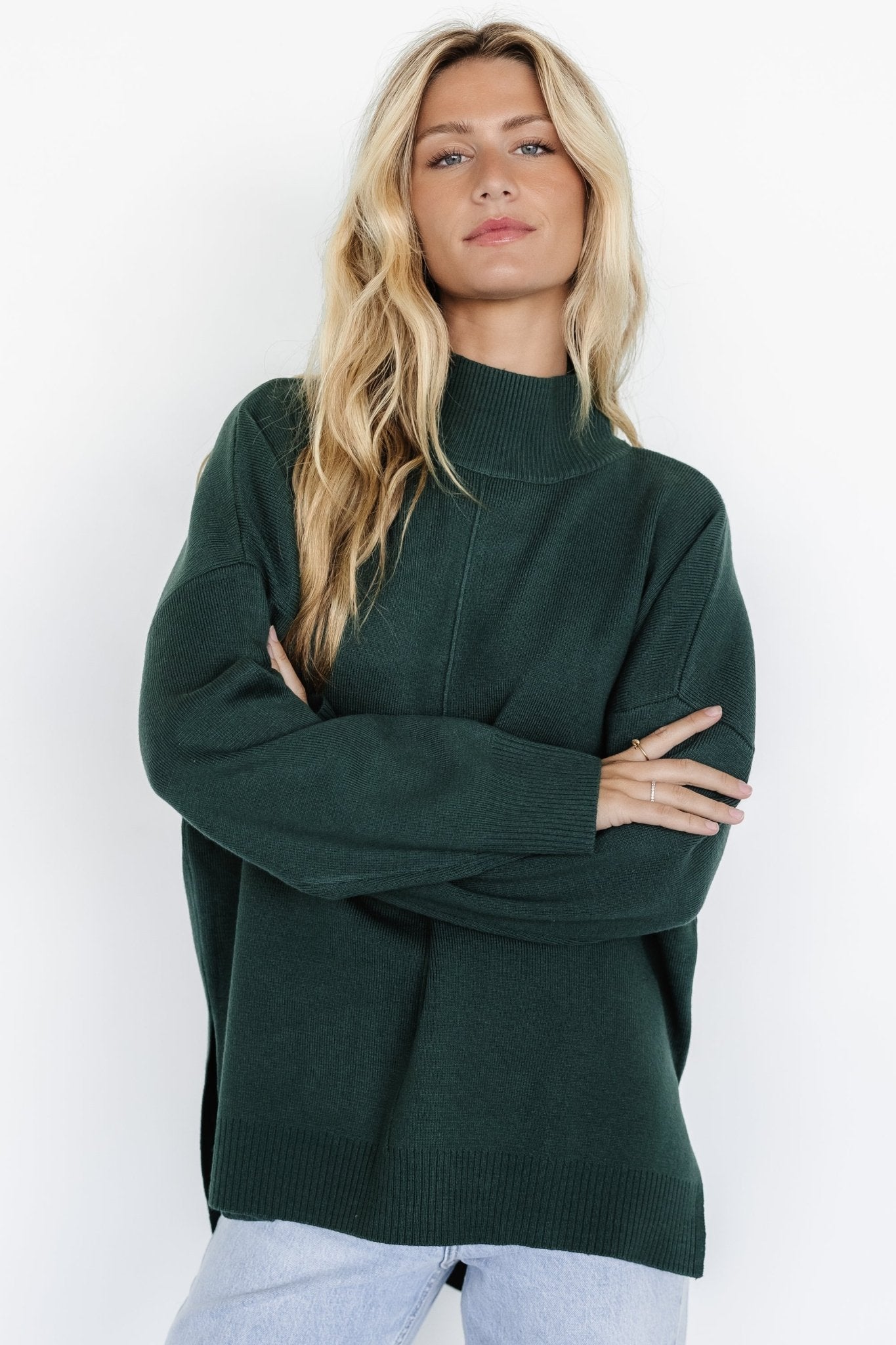 Hutch Sweater | Dark Green