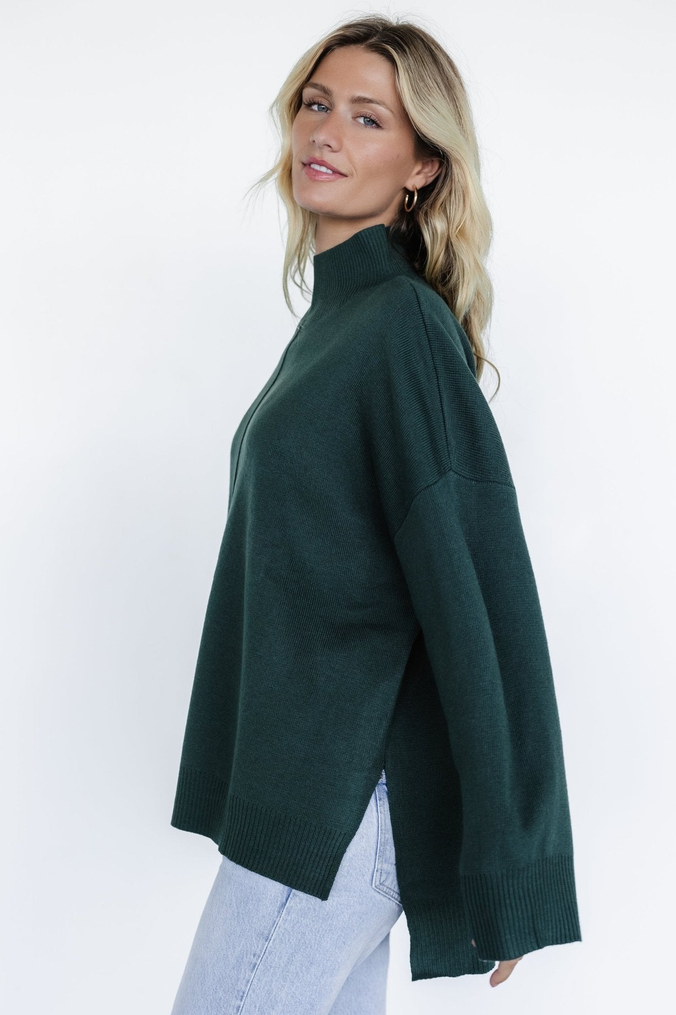 Hutch Sweater | Dark Green