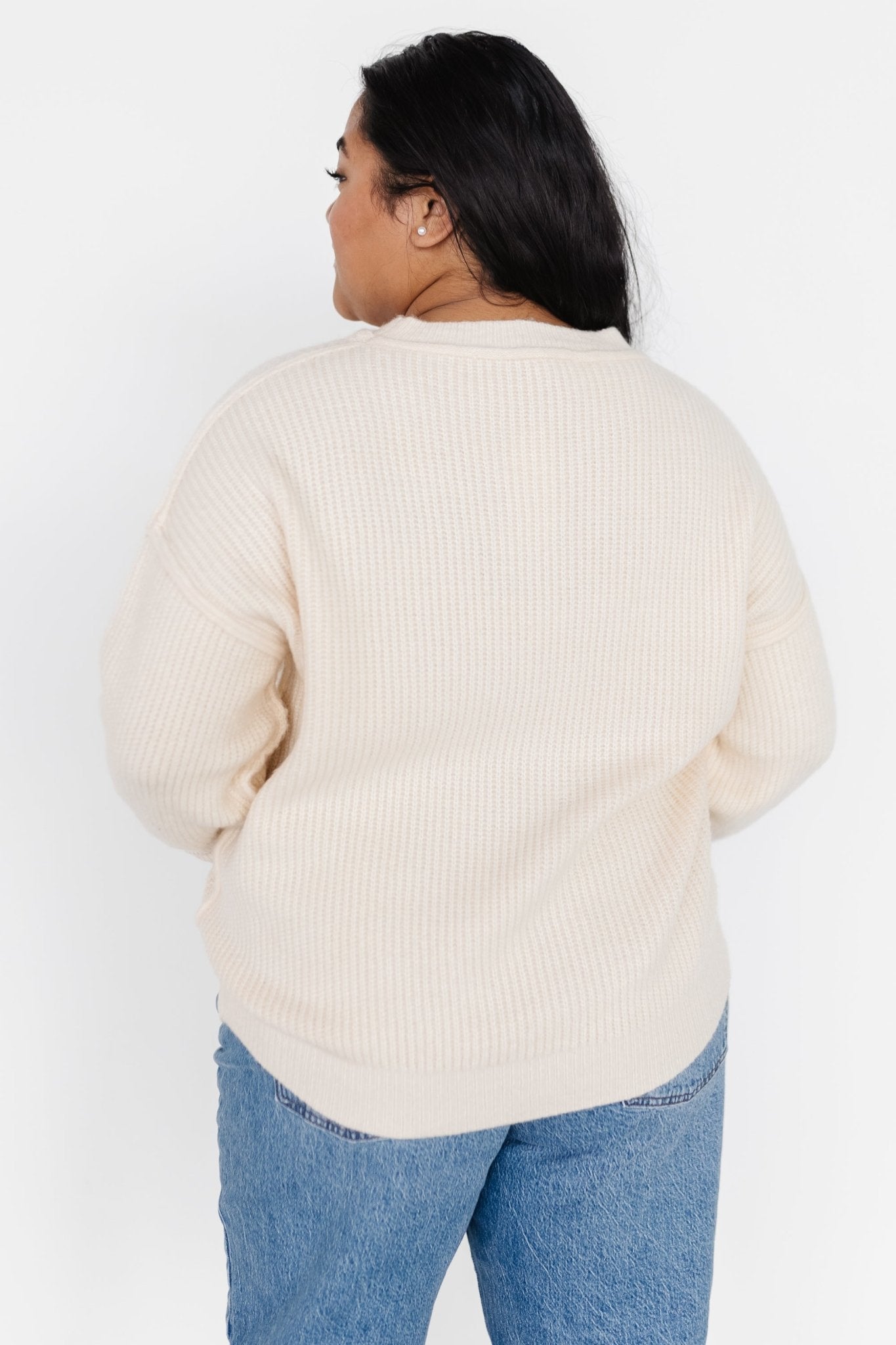 Jacey Knit Sweater | Ivory