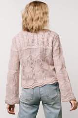 Jeanine Knit Sweater | Lilac