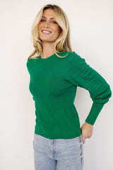 Jens Sweater Top | Green