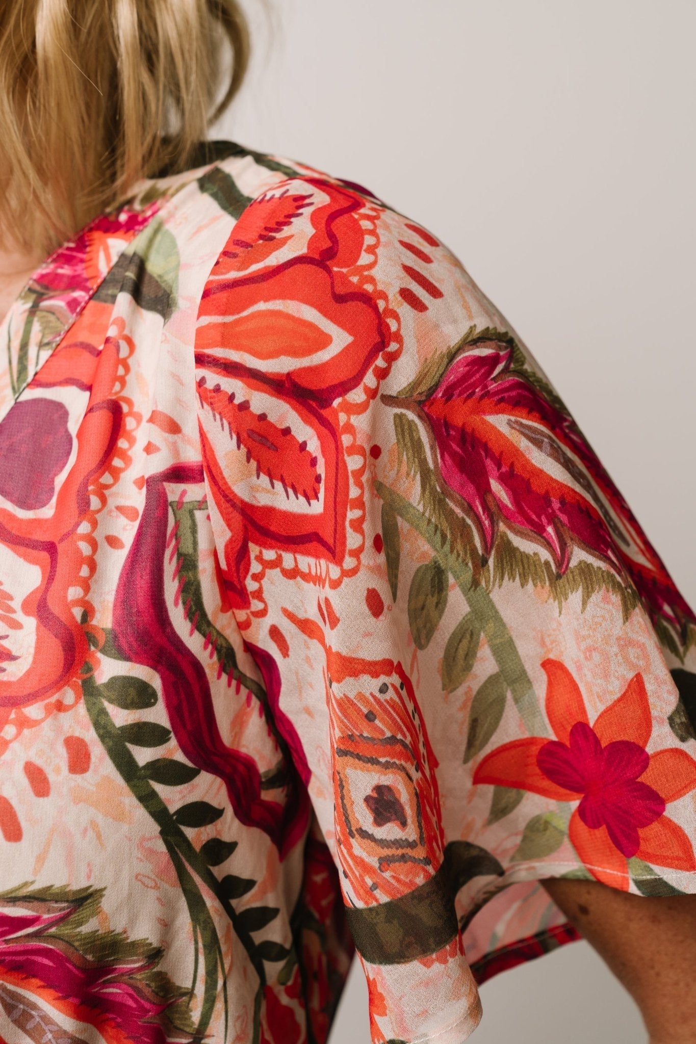 Junie Midi Dress | Multi Print