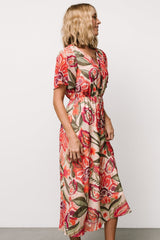 Junie Midi Dress | Multi Print