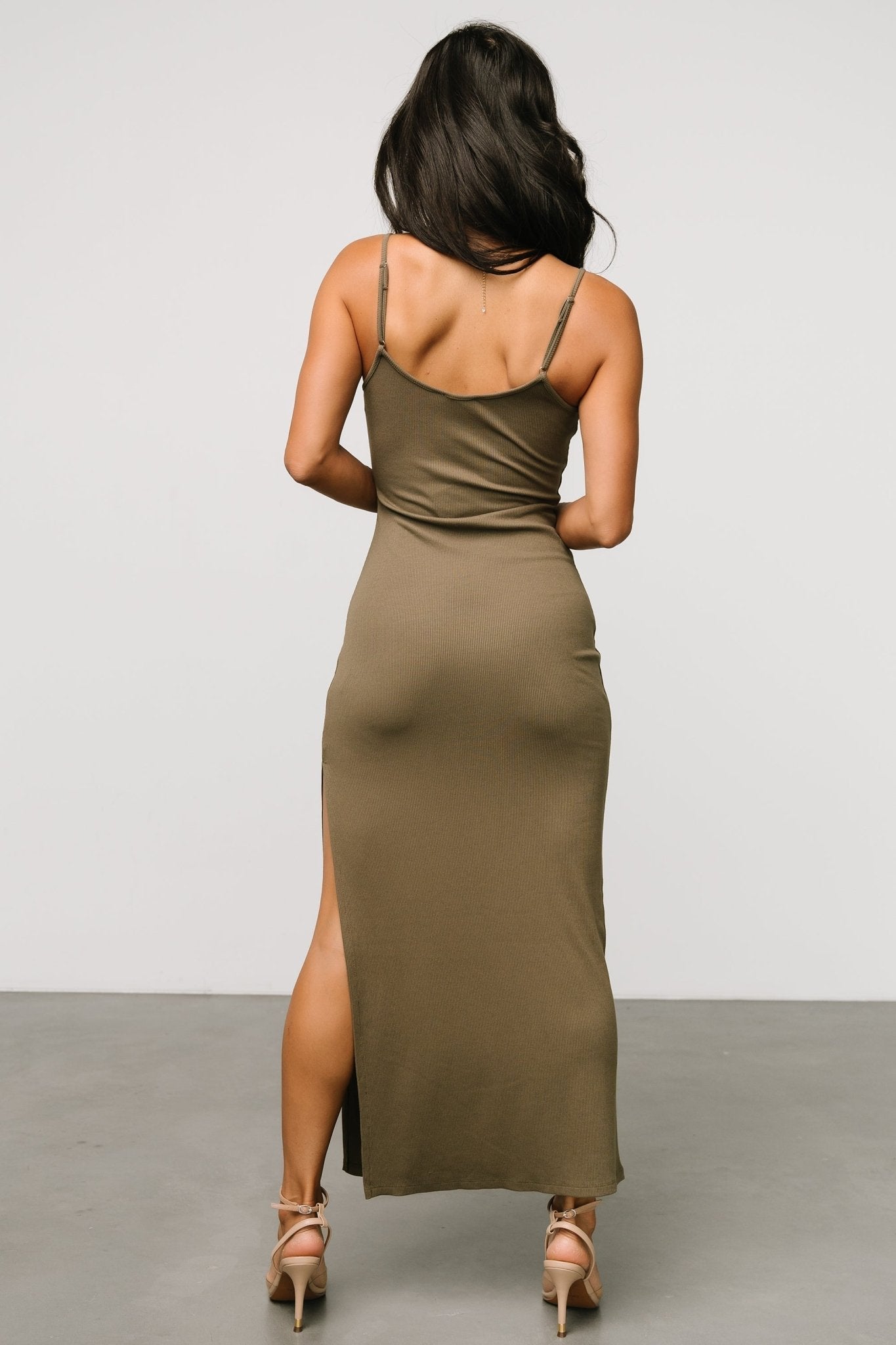 Kade Bodycon Tank Dress | Olive
