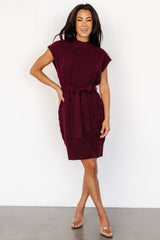 Kambri Cable Knit Sweater Dress | Mulberry