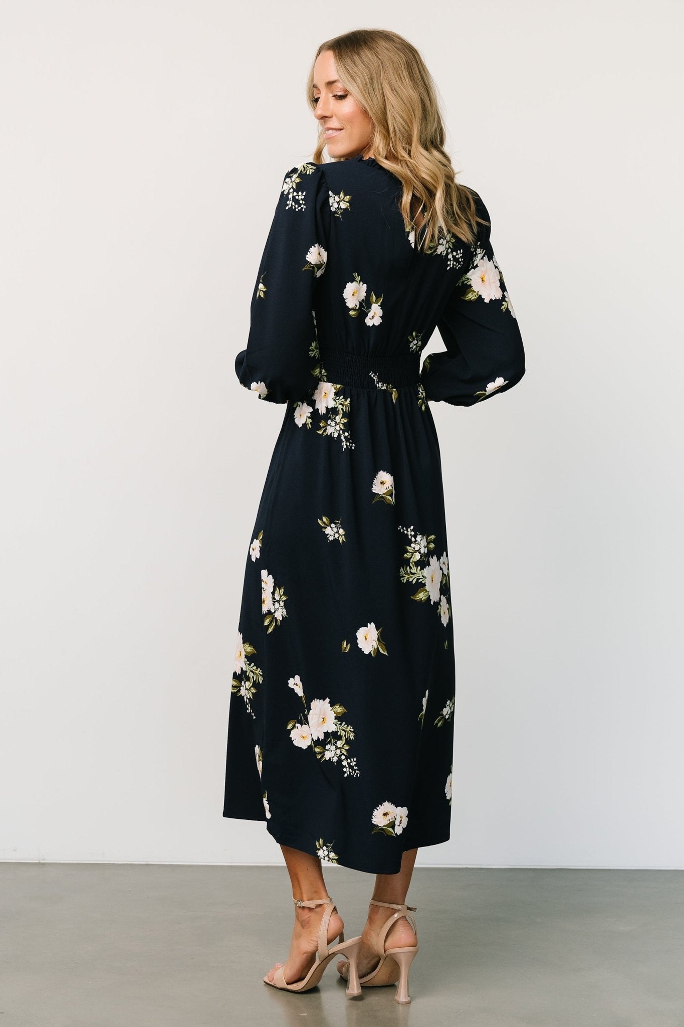 Karalie Maxi Dress | Navy Floral