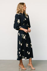 Karalie Maxi Dress | Navy Floral