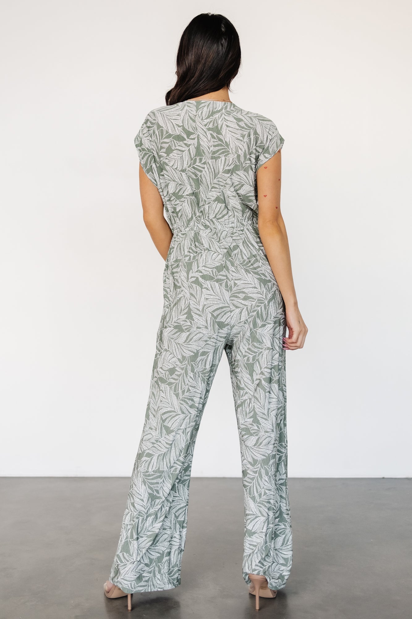 Kelani Jumpsuit | Green Print