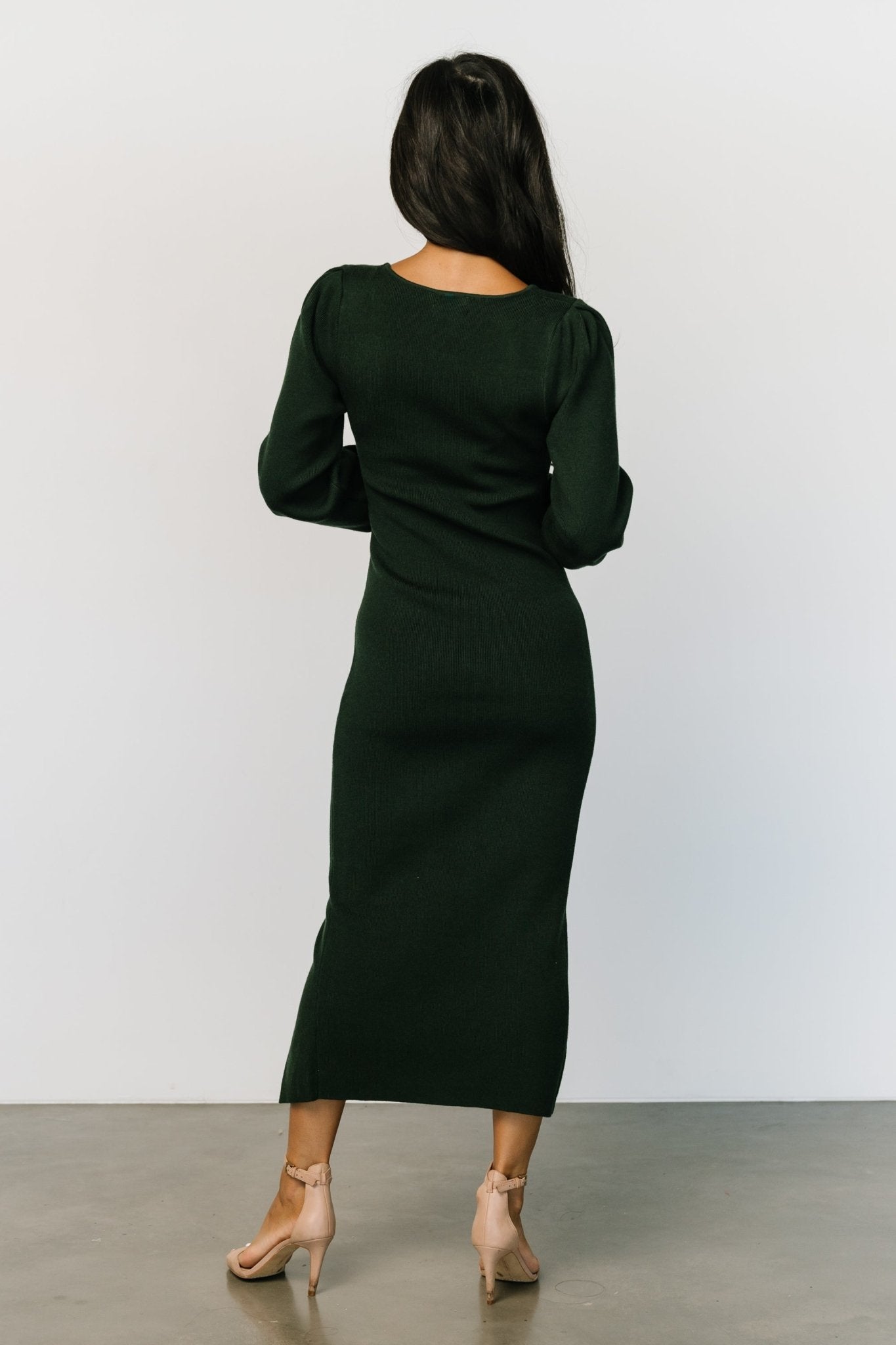 Kori Sweater Dress | Emerald