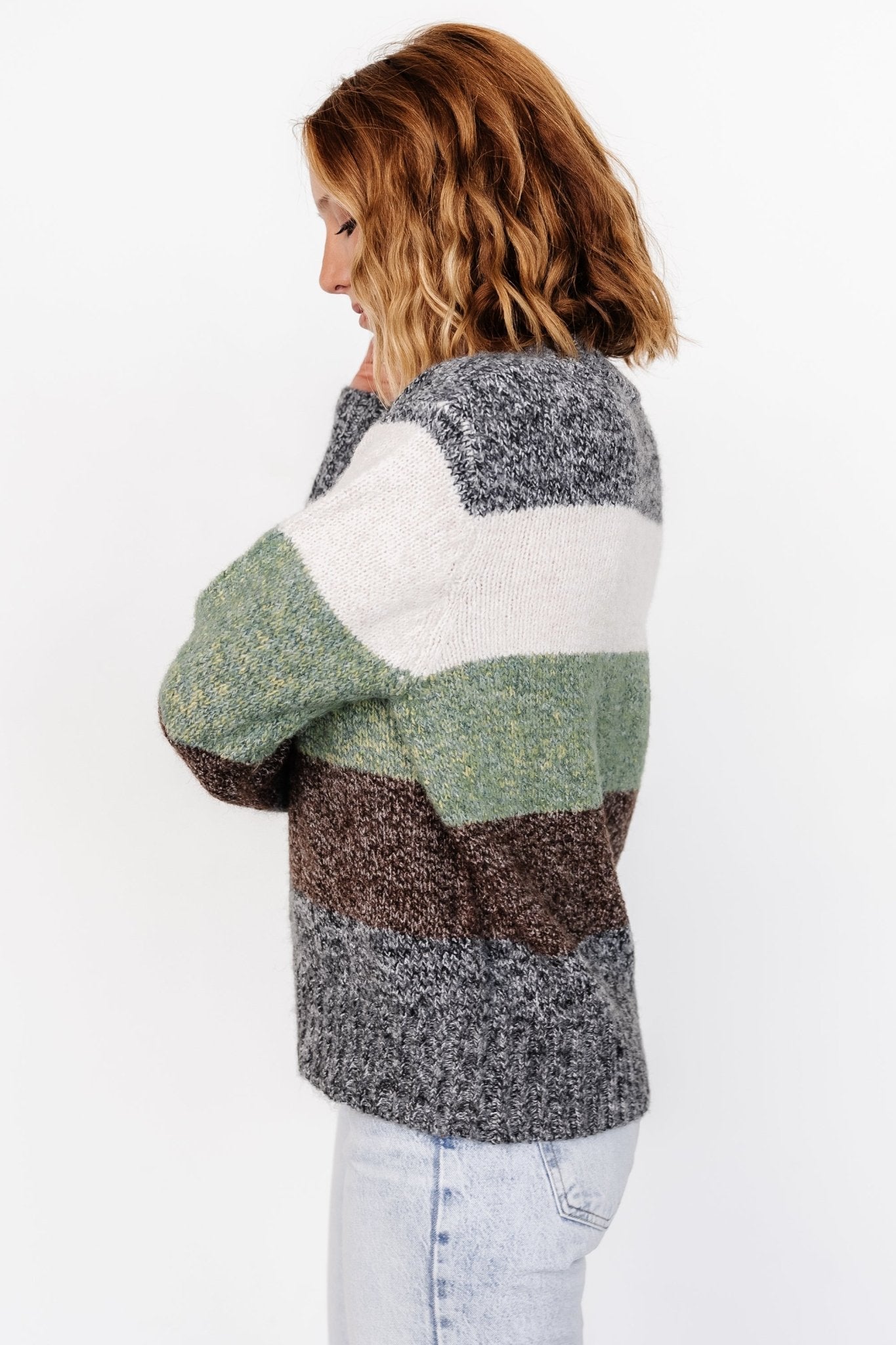 Ledger Sweater | Multi Stripe