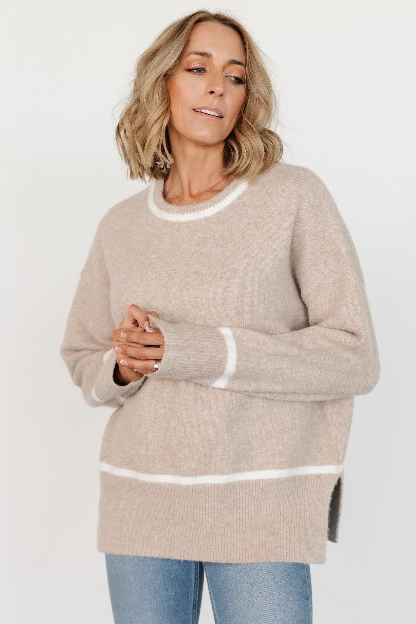 Levine Sweater | Natural