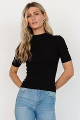 Libby Knit Top | Black