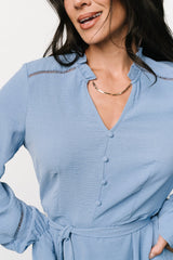 Lillia Short Dress | Blue