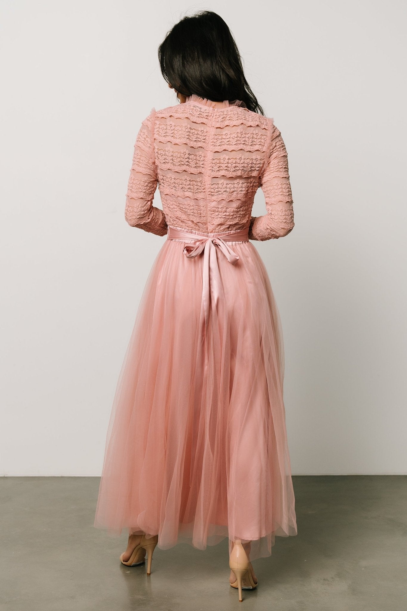 Lonnie Tulle Dress | Blush
