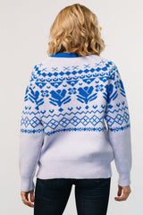Lucerne Sweater | Blue Multi