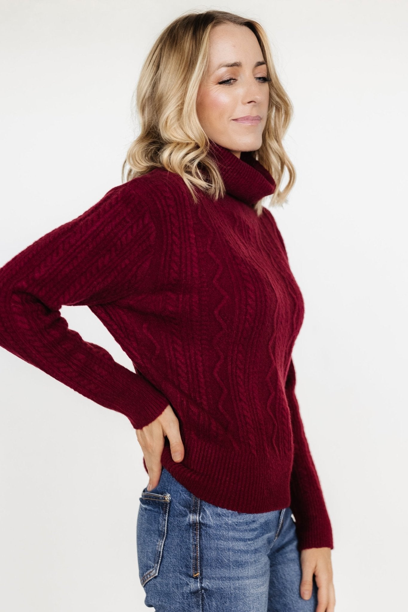 Luxembourg Sweater | Oxblood