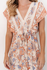 Maggie Maxi Dress | Cream Multi