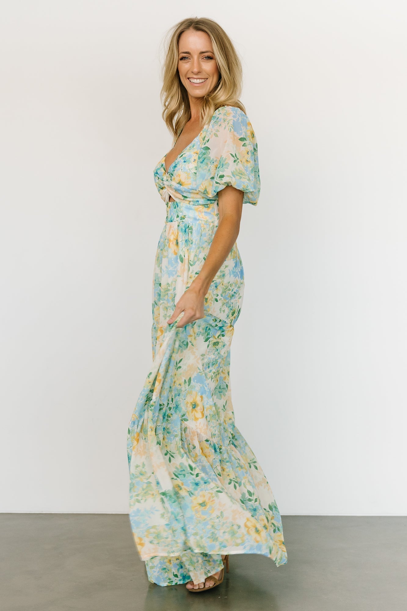Maya Maxi Dress | Garden Multi