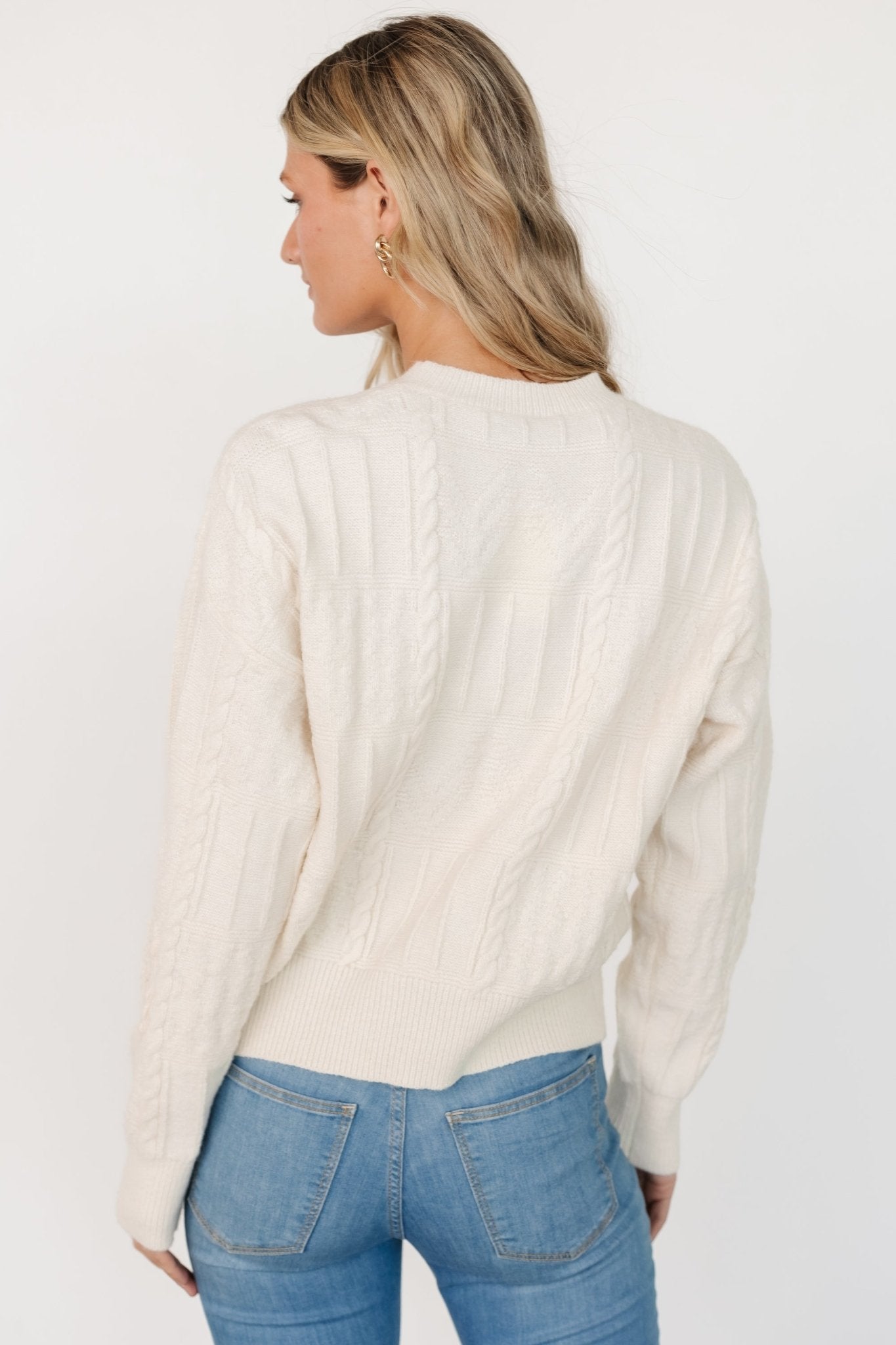 Meadow Knit Sweater | Cream