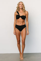 Mediterranean Bikini Top | Black