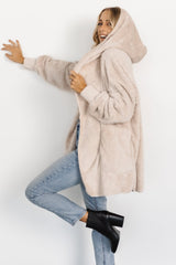 Melrose Teddy Jacket | Oatmeal