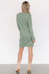 Miller Sweater Dress | Heather Green