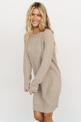 Miller Sweater Dress | Heather Taupe
