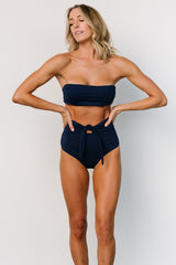 Milos Bikini Top | Navy