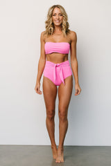 Milos Bikini Top | Pink